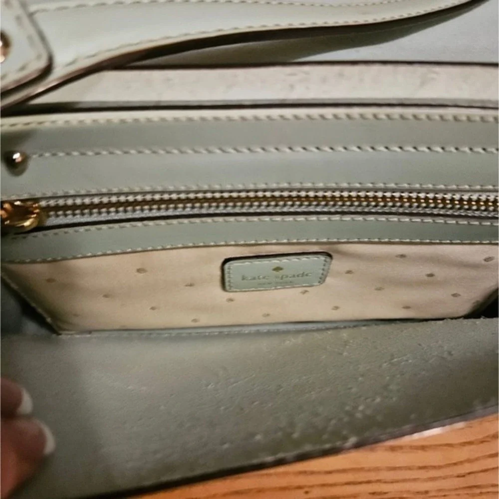 Kate Spade NY New York Scout Essex Crossbody Bag in Cy Blue Long Strap Leather